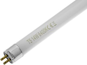 Świetlówka T5 14W do lampy warsztatowej z rastrem Świetlówka T5 14W do lampy warsztatowej z rastrem