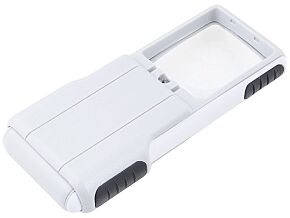 Lupa ręczna składana DAYLIGHT DN95062 35x40mm x3,2 podświetlana LED 6000K Lupa ręczna składana DAYLIGHT DN95062 35x40mm x3,2 podświetlana LED 6000K