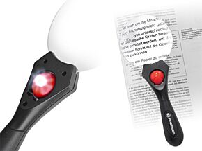 Lupa podświetlana Bresser Black LED x2.5/x4 90mm Lupa podświetlana Bresser Black LED x2.5/x4 90mm