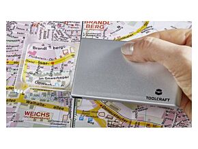 Kieszonkowa lupa składana z podświetleniem LED x2 Kieszonkowa lupa składana z podświetleniem LED x2